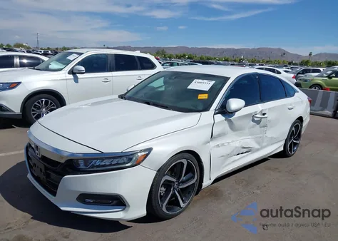2018 Honda Accord Sport from USA, damaged, VIN 1HGCV1F30JA259686